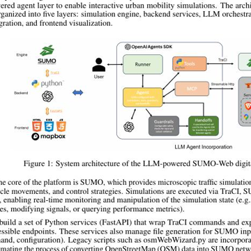 Web-SUMO architecture overview